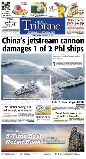 Daily Tribune (Philippines) - 01 5月 2024