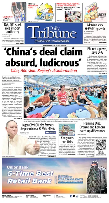 Daily Tribune (Philippines) - 6 May 2024