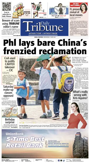 Daily Tribune (Philippines) - 15 May 2024