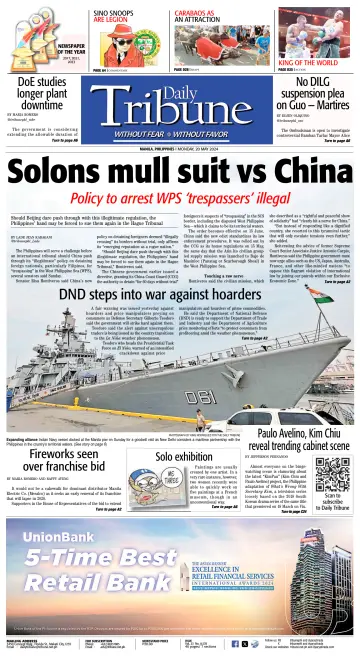 Daily Tribune (Philippines) - 20 May 2024