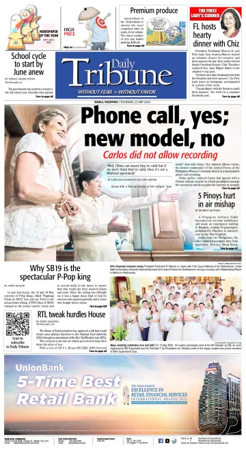 Daily Tribune (Philippines) - 23 May 2024