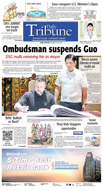 Daily Tribune (Philippines) - 4 Jun 2024
