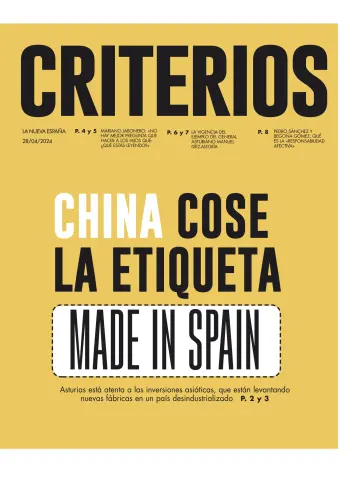 Criterios | La Nueva España - 28 Apr. 2024