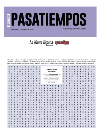 Pasatiempos | La Nueva España - 05 五月 2024