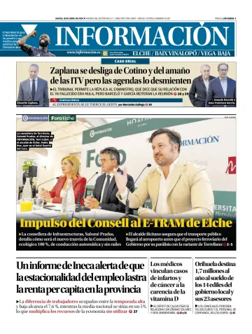 Diario Informacion (Elche y Vega Baja) - 18 Apr 2024
