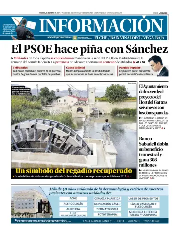 Diario Informacion (Elche y Vega Baja) - 26 Apr 2024