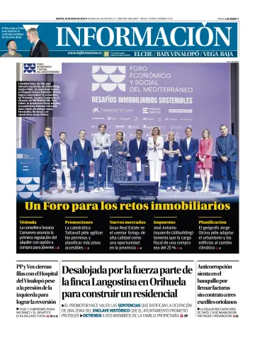 Diario Informacion (Elche y Vega Baja) - 28 五月 2024