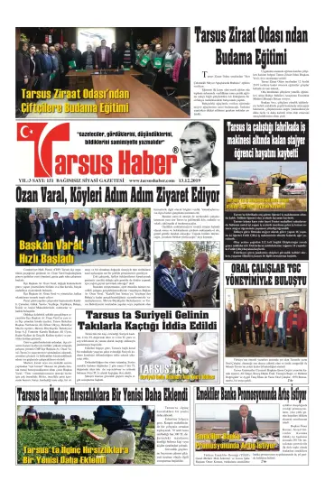 Tarsus Haber - 13 Dez. 2019