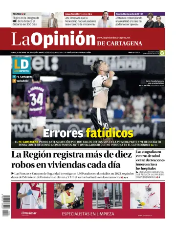 La Opinion de Murcia (Cartagena) - 8 Apr 2024