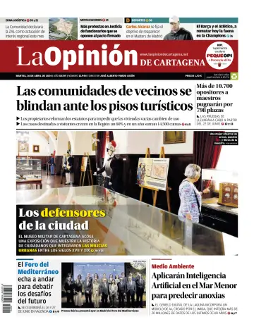 La Opinion de Murcia (Cartagena) - 16 4월 2024
