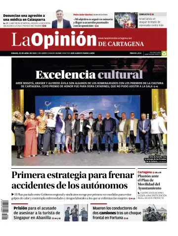 La Opinion de Murcia (Cartagena) - 20 avr. 2024