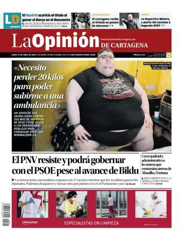 La Opinion de Murcia (Cartagena) - 22 4月 2024