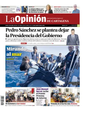 La Opinion de Murcia (Cartagena) - 25 avr. 2024