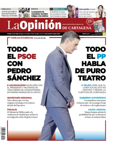 La Opinion de Murcia (Cartagena) - 26 avr. 2024