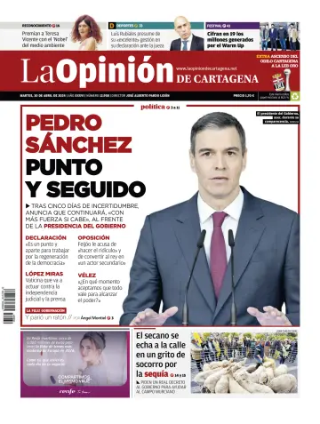 La Opinion de Murcia (Cartagena) - 30 Apr. 2024