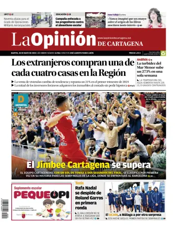 La Opinion de Murcia (Cartagena) - 28 五月 2024
