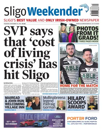 Sligo Weekender - 25 Nov 2021