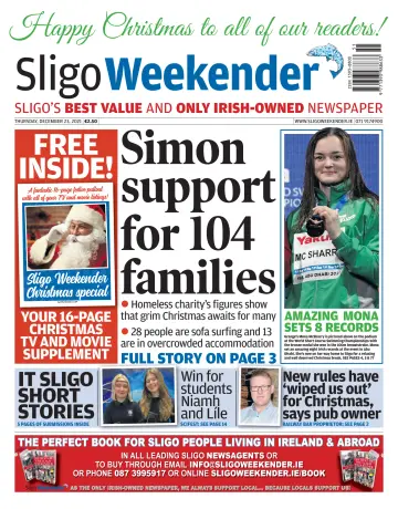 Sligo Weekender - 23 Dec 2021