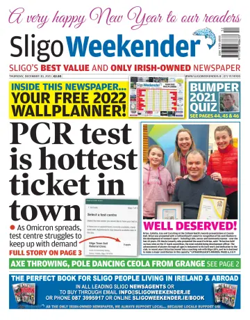 Sligo Weekender - 30 Dec 2021