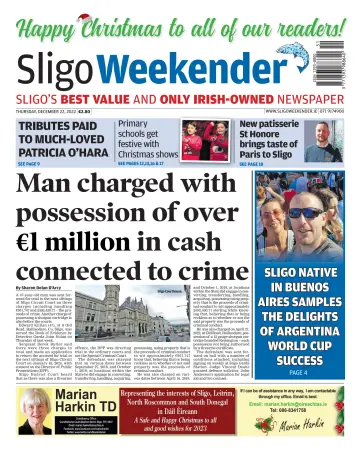 Sligo Weekender - 22 Dec 2022