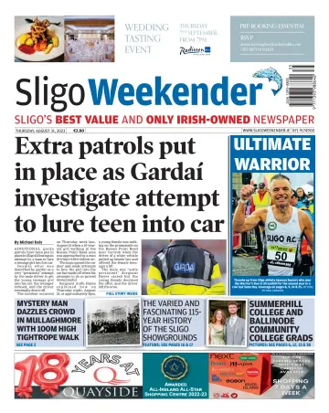 Sligo Weekender - 31 Aug 2023