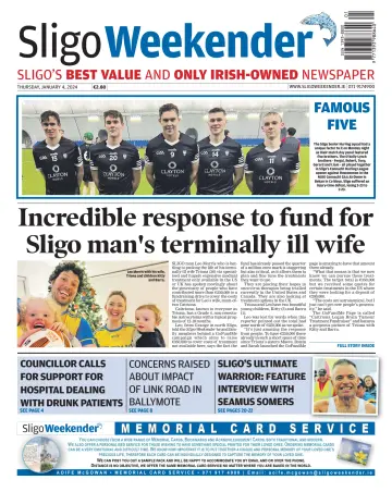 Sligo Weekender - 4 Ion 2024
