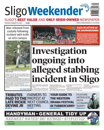 Sligo Weekender - 29 二月 2024