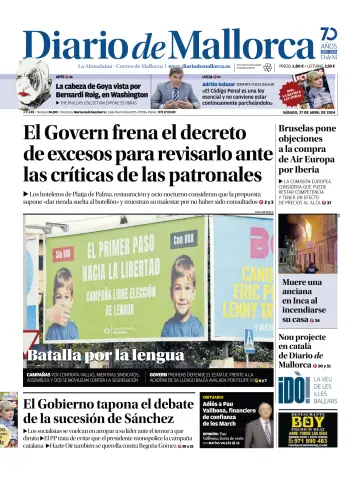 Diario de Mallorca - 27 Apr 2024