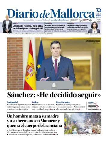 Diario de Mallorca - 30 4월 2024