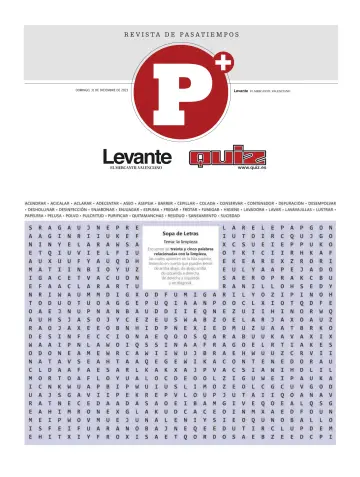 Pasatiempos | Levante EMV - 31 十二月 2023