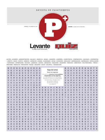 Pasatiempos | Levante EMV - 07 一月 2024