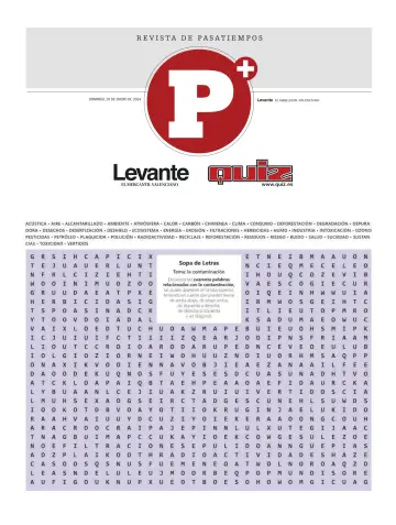 Pasatiempos | Levante EMV - 28 一月 2024