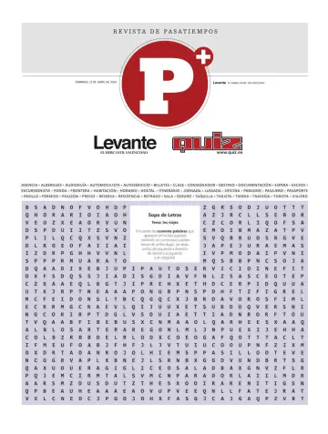 Pasatiempos | Levante EMV - 21 4月 2024