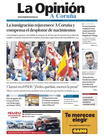 La Opinion de A Coruña - 28 Apr 2024