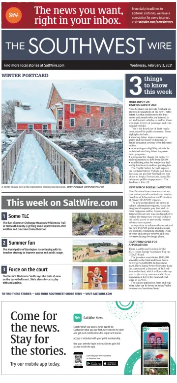 The Southwest Wire - 3 Feb 2021