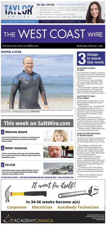 The West Coast Wire - 3 Feb 2021