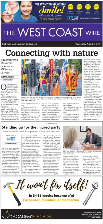 The West Coast Wire - 31 Aug 2022