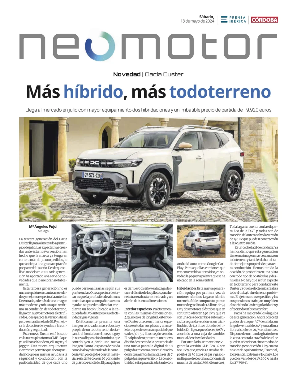 Diario Córdoba - NeoMotor BE