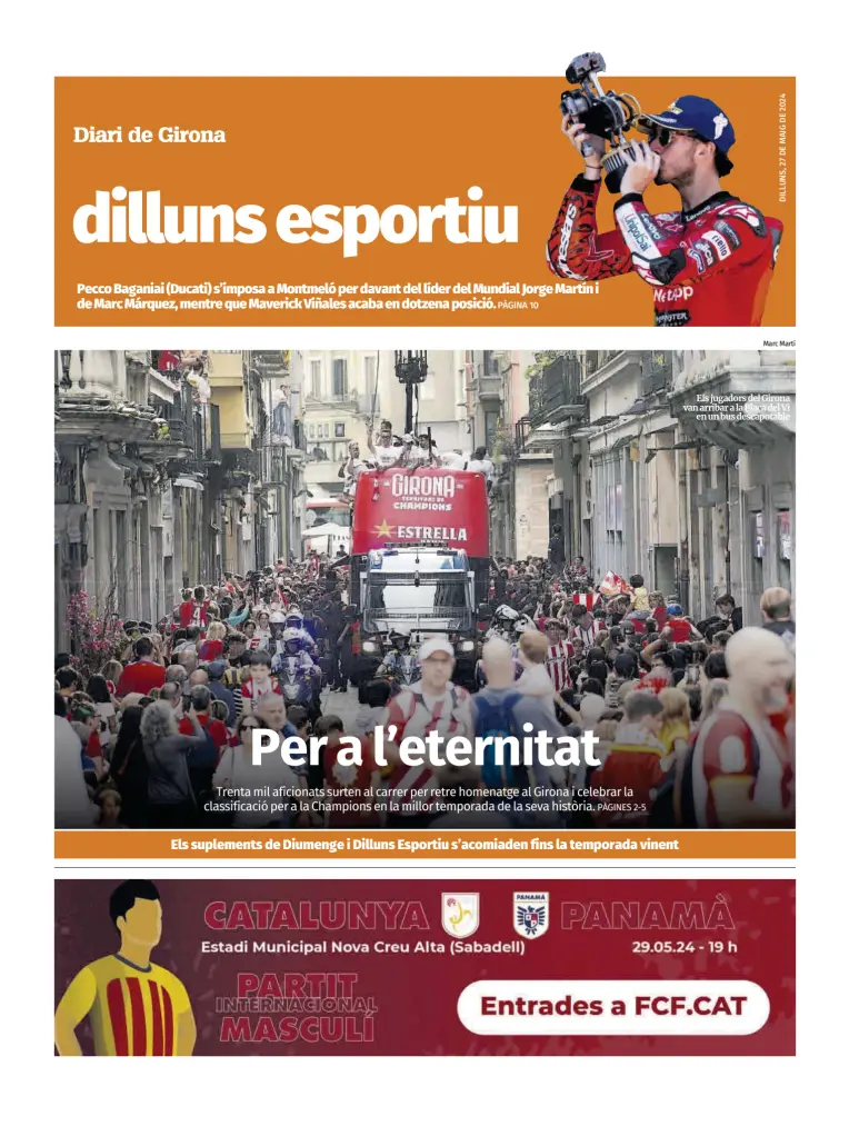 Diari de Girona - Dilluns Esportiu