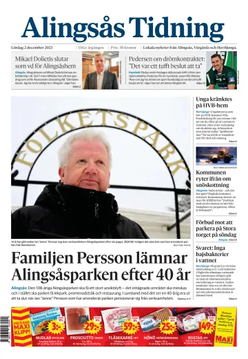 Alingsås Tidning - 2 Dec 2023