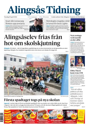 Alingsås Tidning - 18 апр. 2024