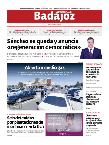 La Crónica de Badajoz - 30 Apr 2024