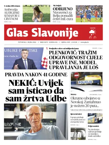 Glas Slavonije - 1 Sep 2022
