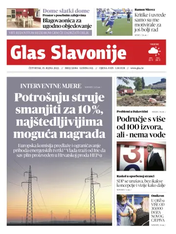 Glas Slavonije - 15 Sep 2022