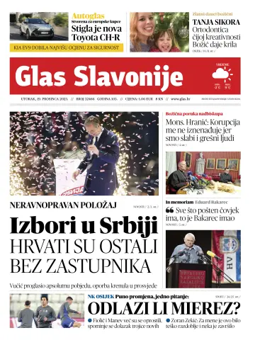 Glas Slavonije - 19 Dec 2023