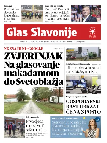 Glas Slavonije - 12 四月 2024
