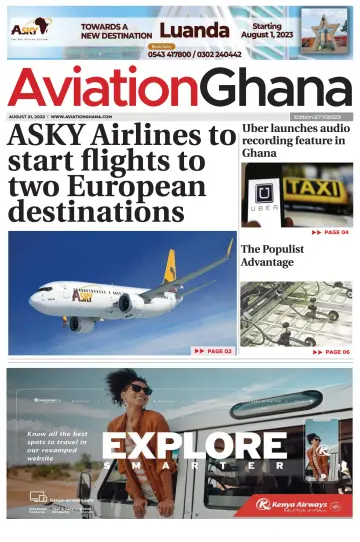 Aviation Ghana - 21 Aug 2023