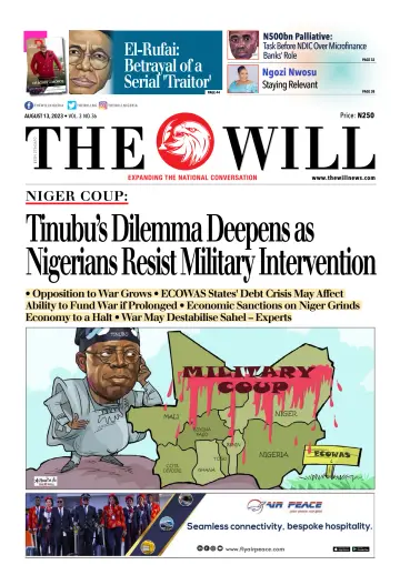 THEWILL NEWSPAPER - 13 Aug 2023