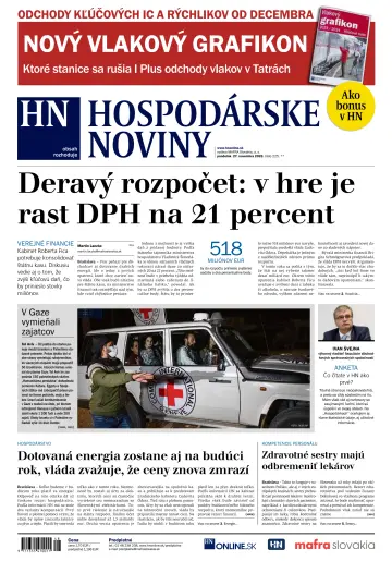 Hospodárske noviny - 27 Nov 2023