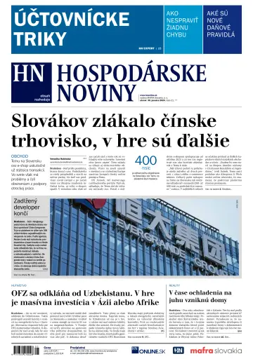 Hospodárske noviny - 30 Jan 2024
